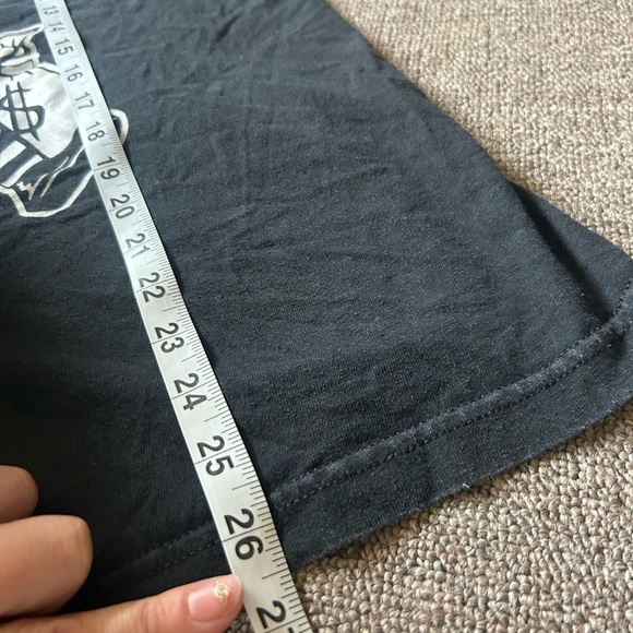 Crooks & Castles, size Small, black tank. White bank robber graphic - Picture 5 of 5